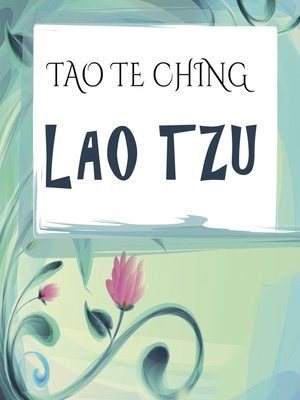 cover image of Lao Tzu--Tao Te Ching
